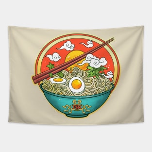 Pastafarian ramen noodles Tapestry