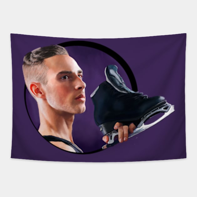 Adam Rippon Tapestry by xzaclee16