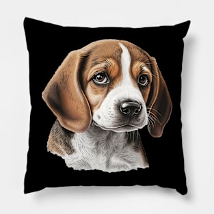 Puppy Beagle Pillow