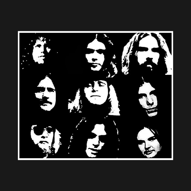 Skynyrd Heads by BigOrangeShirtShop