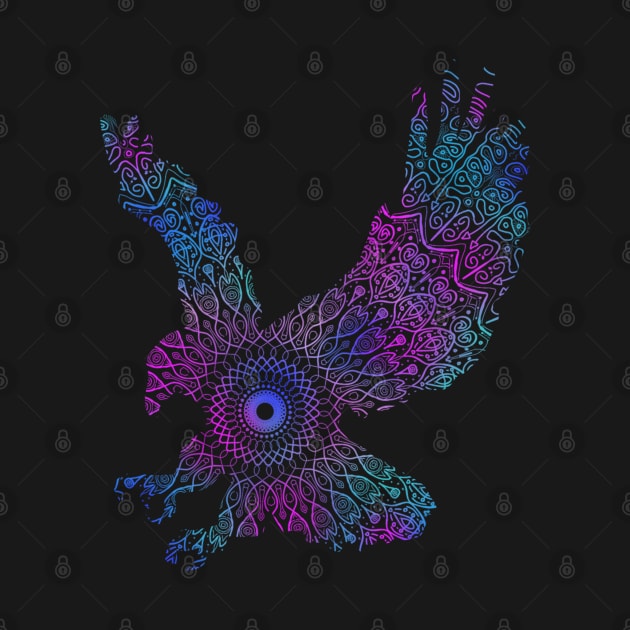 Eagle Mandala by BilcosDesigns