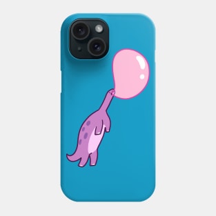 Bubblegum Balloon Dinosaur Phone Case