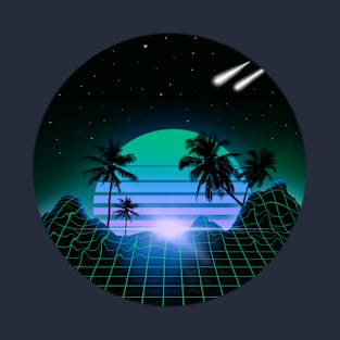 RETROWAVE LANDSCAPE T-Shirt