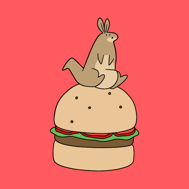 Giant Hamburger Kangaroo by saradaboru