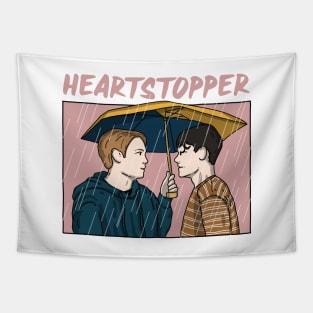 Nick And Charlie In The Rain Tapestry