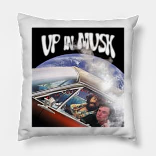 Up in mask Pillow