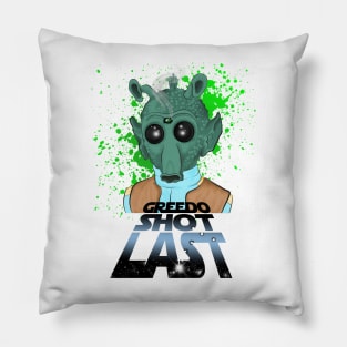 Greedo Shot Last Pillow