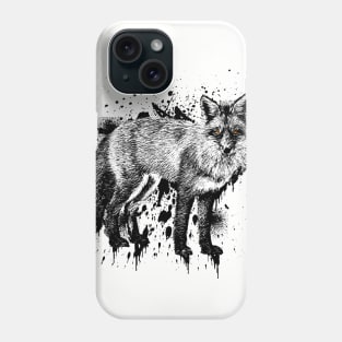 Fox Animal Wildlife Forest Nature Adventure Hunt Graphic Phone Case