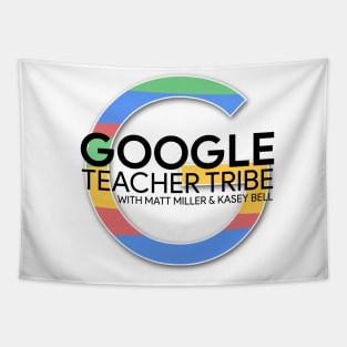 The Google Teacher Tribe Podcast Logo Tapestry