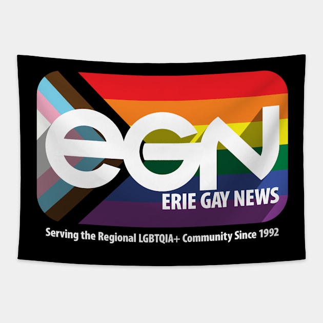 Erie Gay News Tapestry by wheedesign