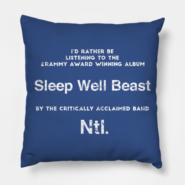 The National Band Weirdly Specific Pillow by TheN