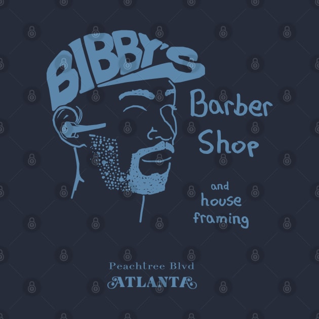 Bibby's Barber Shop, Atlanta by GeekGiftGallery