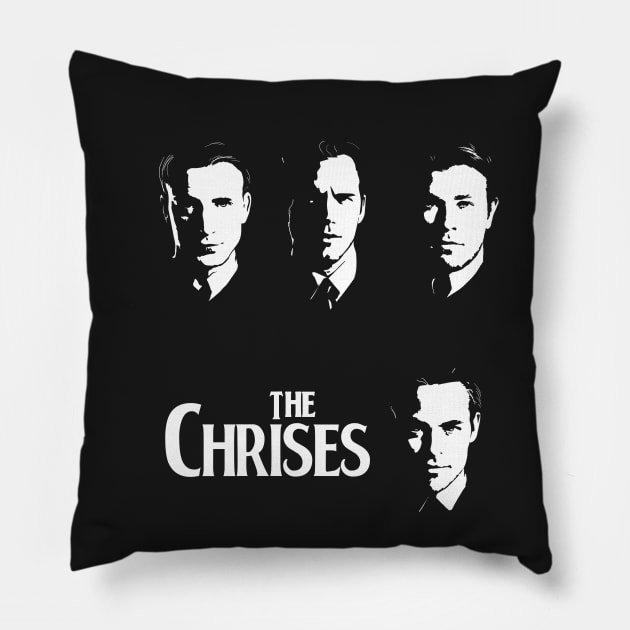 The Chrises Pillow by SallySparrow