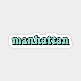 Minty Manhattan Magnet