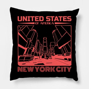 Kenarc - New York City Pillow