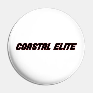 Coastal Elite - Red - Liberal Political Tee Pin