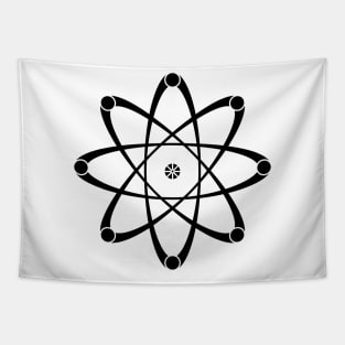 Atomic Symbol Tapestry