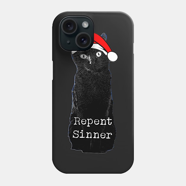 Repent Sinner Phone Case by Custom Autos