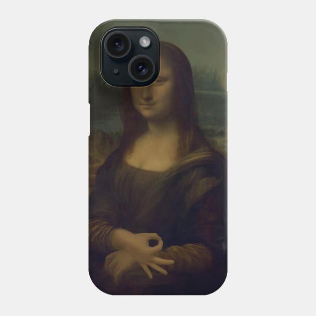 Mona Made You Look Phone Case by KazundeNoir