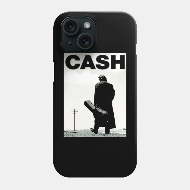 Johnny Cash Tribbute Phone Case by FelixSad