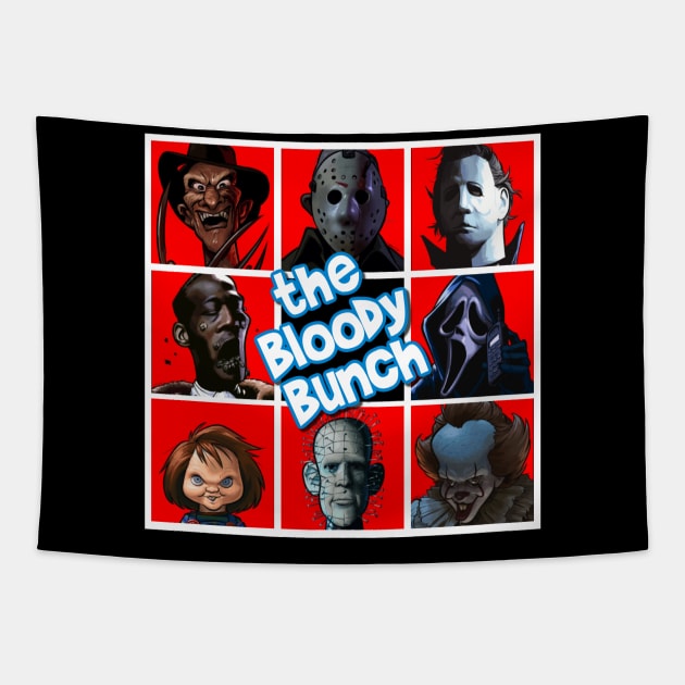 the Bloody Bunch Tapestry by David Hurd Designs