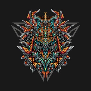 great anubis mecha illustration T-Shirt