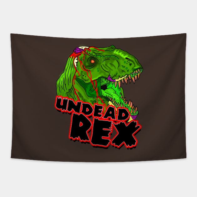 Undead Rex Tapestry by SimplyMrHill