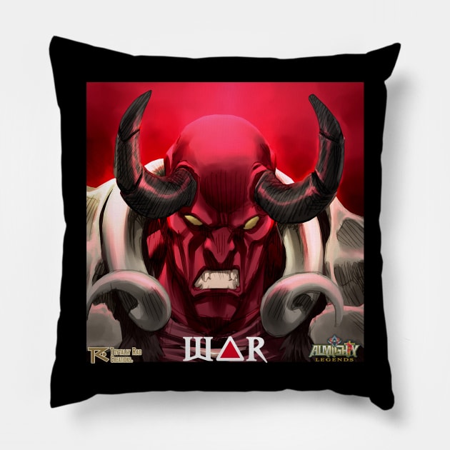 War Pillow by Toytally Rad Creations