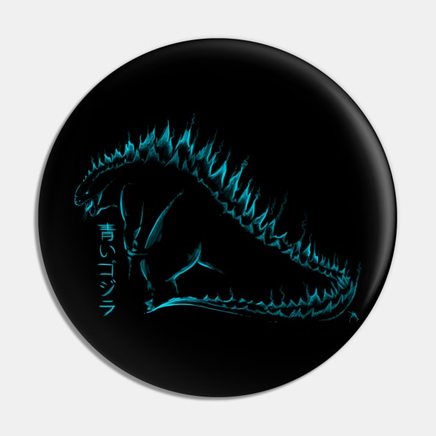 Ao Gojira Pin by MareveDesign