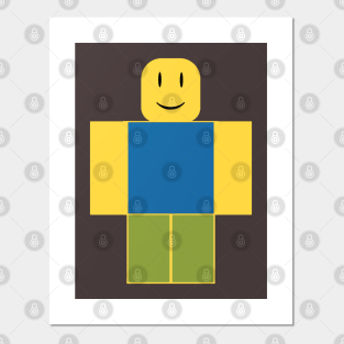 Roblox Character Head Posters And Art Prints Teepublic