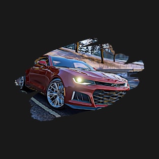 Camaro ZL1 Art Print T-Shirt