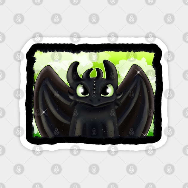 Toothless Magnet by La Casa del Otaku