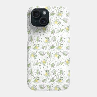 spiny flower praying mantis pattern design Phone Case