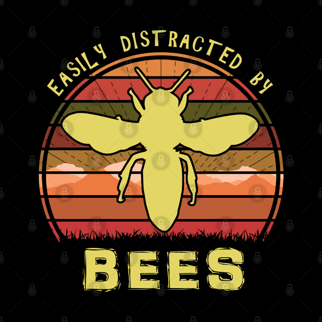 Easily Distracted By Bees by Nerd_art