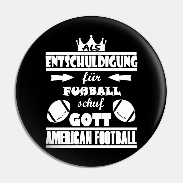 american football cooler als Fußball Quarterback Pin by FindYourFavouriteDesign