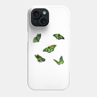 Secondary Colours Butterflies Sticker Pack Phone Case