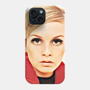 Twiggy Digital Painting Phone Case