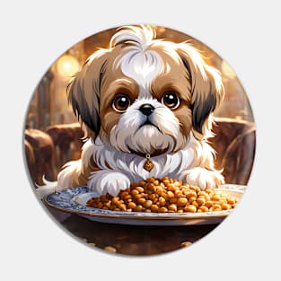 Shih tzu havin papa Pin