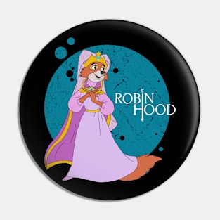 Maid Marians Love Embrace the Romantic Tale of Hood and Maid Marian on this Iconic Cartoon Pin