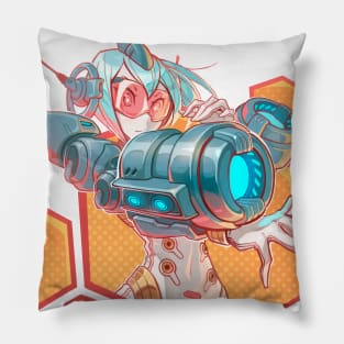 Android girl Pillow