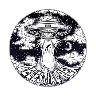 Celestial Rex UFO T-Shirt