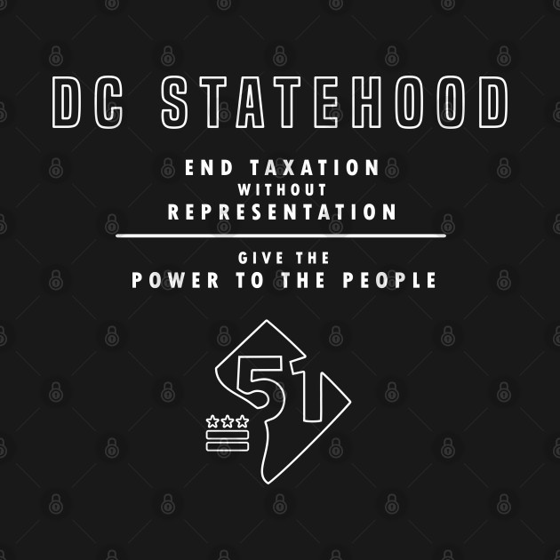 DC STATEHOOD (back) by OF THIS CITY