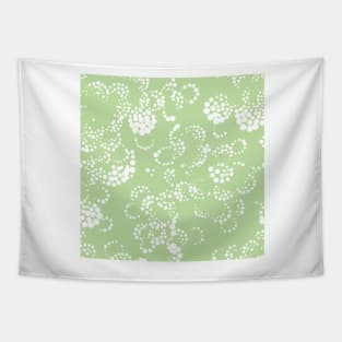 Tea Green Batik Tapestry