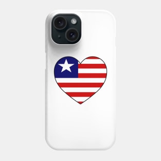 Heart - Liberia Phone Case