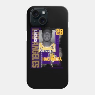 Los Angeles Lakers Rui Hachimura 28 Phone Case