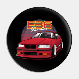E36 Bimmer Fanatics Pin