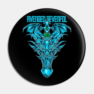 AVENGED DRAGON Pin