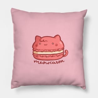 Meowcaron Pillow