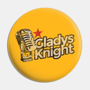 Gladys Knight Vintage Pin