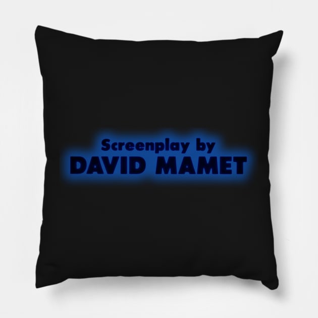 David Mamet | Glengarry Glen Ross Pillow by BirdDesign